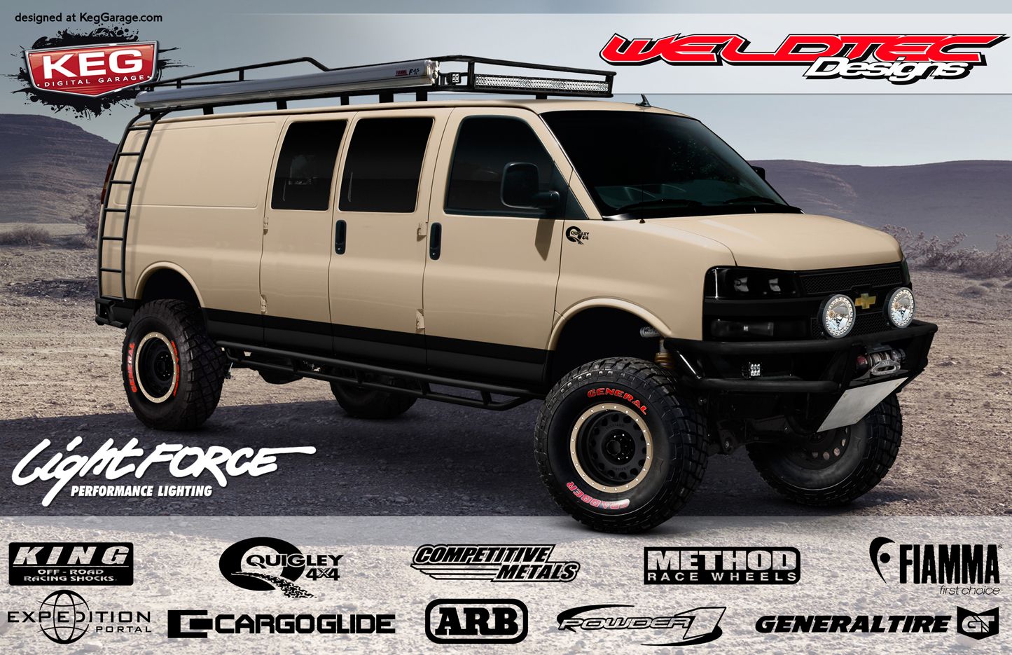 Chevrolet Quigley 4x4 Sema build Sportsmobile Forum